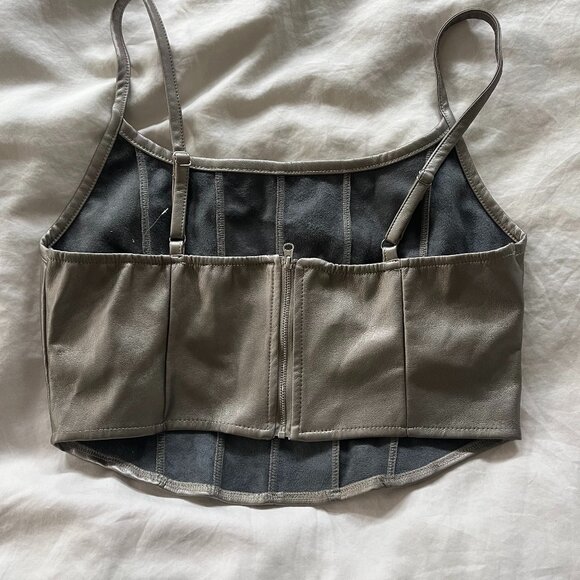 Kirious Space Age Set Crop Top Cyberpunk Steampunk XL - Picture 3 of 3